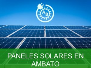 paneles solares en ambato 3122
