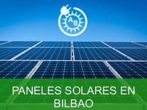 paneles solares en bilbao 2868