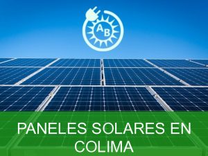 paneles solares en colima 2266