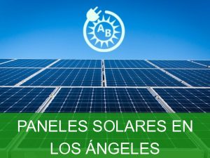 paneles solares en los angeles 2802
