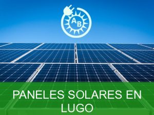 paneles solares en lugo 2922