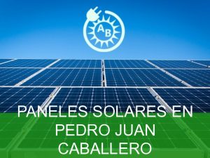 paneles solares en pedro juan caballero 2978