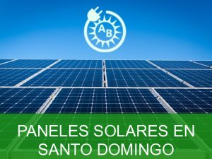 paneles solares en santo domingo 3110