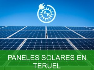 paneles solares en teruel 2952